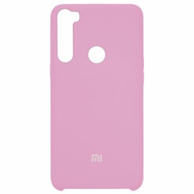 Чехол Silicone Cover for Xiaomi Redmi Note 8 (Original Soft Pink Light Pink)